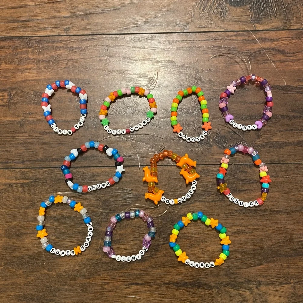 Set of 10 Random Kandi Bracelets - Picture 5 of 9